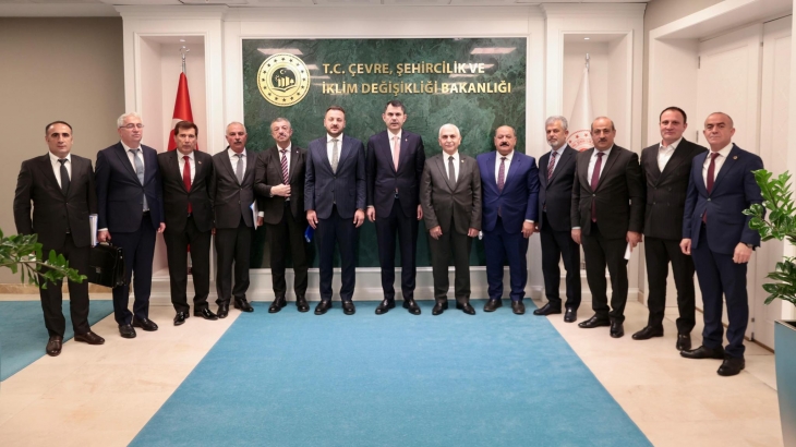 Başkanımız , Ankara'daki temaslarına hız kesmeden devam ediyor