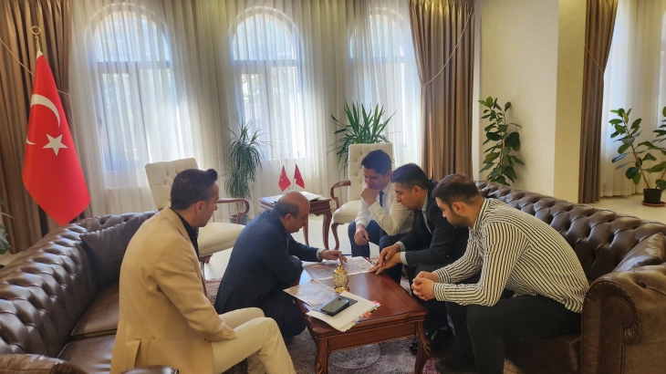 Doğal gaz ilçemize hayırlı olsun.
